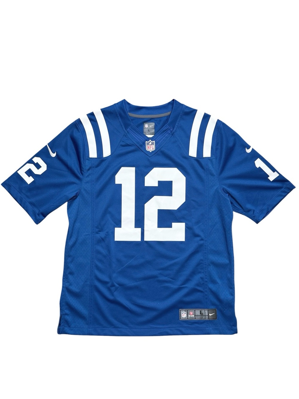 NFL Nike Indianapolis Colts Andrew Luck Jersey #12 On Field L Large